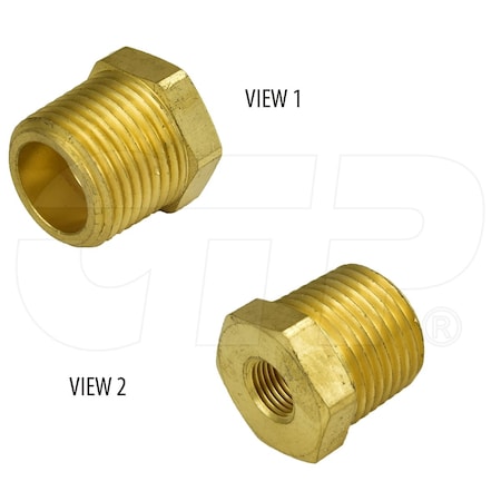 Aic Replacement Parts Adapter Brass Fits Caterpillar Models 2H5547